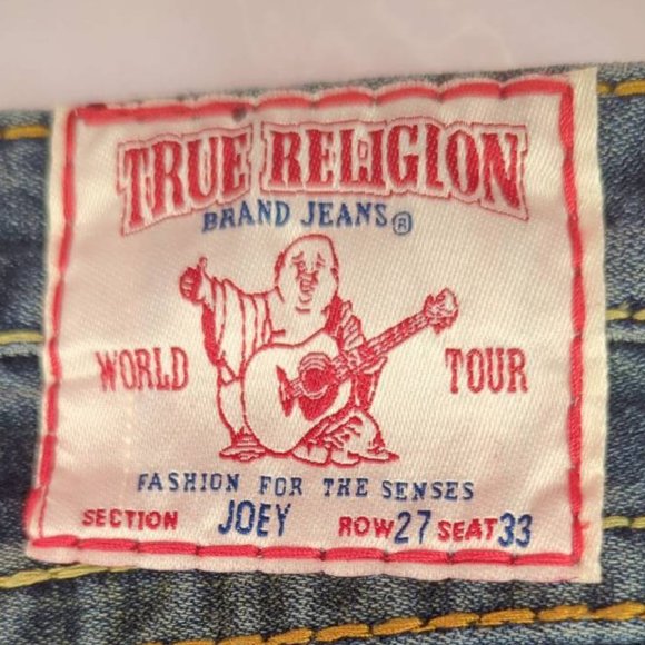 True Religion Boot Cut Jeans Size 27 Inseam 33 New with Tags - Picture 11 of 12